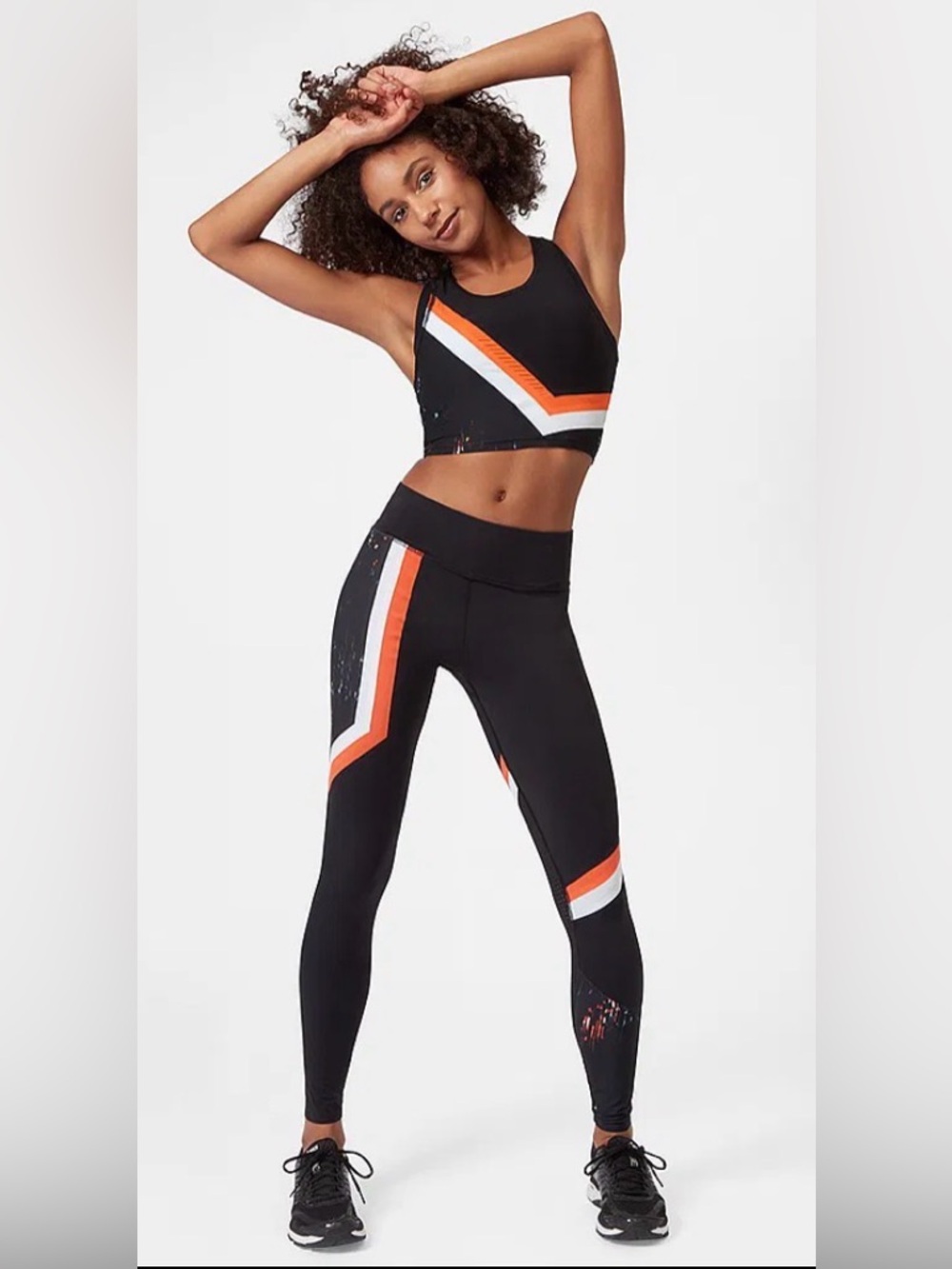 SWEATY BETTY Homestraight Crop Top With Matching Leggings (Size Small) - Picture 4 of 13